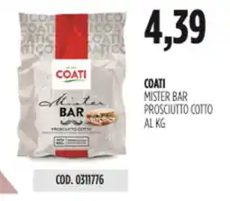 Carico Cash & Carry Coati mister bar prosciutto cotto offerta
