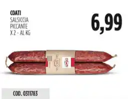 Carico Cash & Carry Coati salsiccia piccante offerta