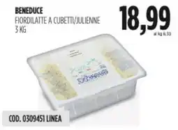 Carico Cash & Carry Beneduce fiordilatte a cubetti/julienne offerta