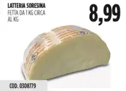 Carico Cash & Carry Latteria soresina fetta offerta