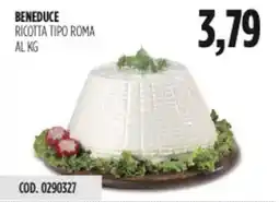 Carico Cash & Carry Beneduce ricotta tipo roma offerta