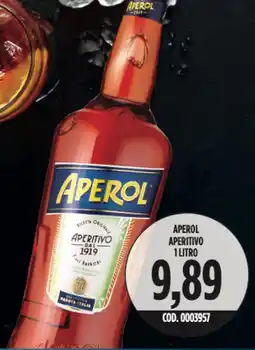 Carico Cash & Carry Aperol aperitivo offerta