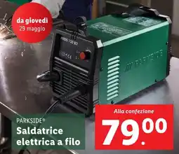 Lidl PARKSIDE Saldatrice elettrica a filo offerta