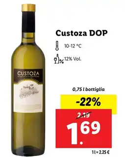 Lidl Custoza DOP offerta