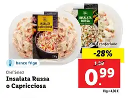 Lidl Chef Select Insalata Russa o Capricciosa offerta