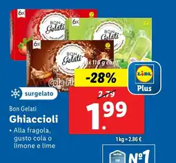 Lidl Bon Gelati Ghiaccioli offerta