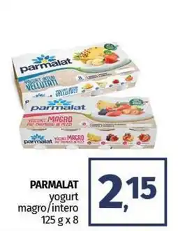 Pam PARMALAT yogurt magro/intero offerta