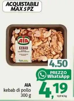 Pam AIA kebab di pollo offerta