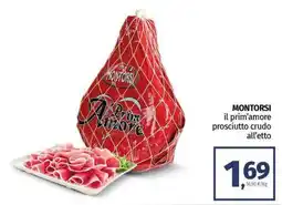 Pam MONTORSI il prim'amore prosciutto crudo offerta