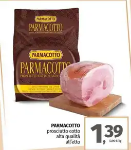 Pam PARMACOTTO prosciutto cotto alta qualità offerta