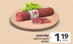 Pam SCHETTINO salame napoli all'etto offerta