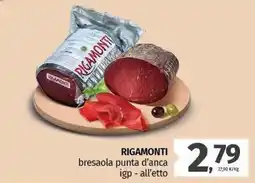 Pam RIGAMONTI bresaola punta d'anca igp - all'etto offerta