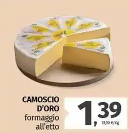 Pam CAMOSCIO D'ORO formaggio all'etto offerta