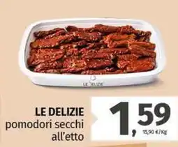 Pam LE DELIZIE pomodori secchi offerta