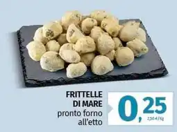 Pam FRITTELLE DI MARE pronto forno offerta