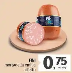 Pam FINI mortadella emilia all'etto offerta