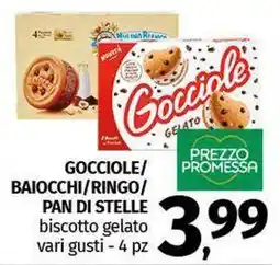 Pam Gocciole/ baiocchi/ringo PAN DI STELLE offerta