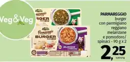 Pam Parmareggio burger GRANTERRE offerta