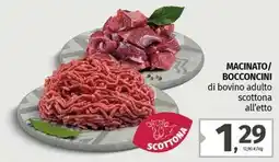 Pam MACINATO/ BOCCONCINI di bovino adulto scottona offerta