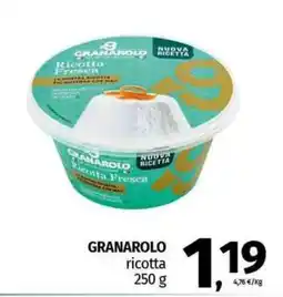 Pam GRANAROLO ricotta offerta