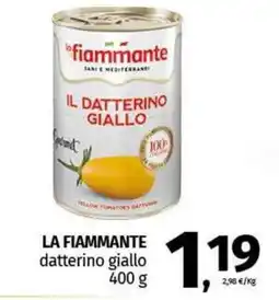 Pam LA FIAMMANTE datterino giallo offerta