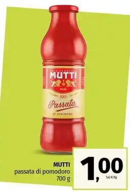 Pam MUTTI passata di pomodoro offerta