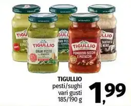 Pam TIGULLIO pesti/sughi vari gusti offerta
