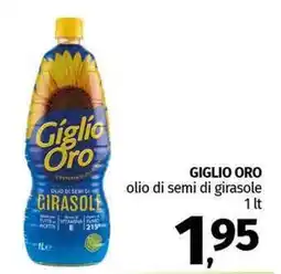 Pam GIGLIO ORO olio di semi di girasole offerta