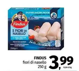 Pam FINDUS fiori di nasello offerta