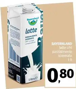 Pam BAYERNLAND latte uht parzialmente scremato offerta