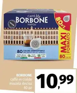 Pam BORBONE caffè in cialde miscela decisa offerta