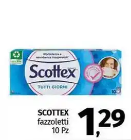 Pam SCOTTEX fazzoletti 10 Pz offerta