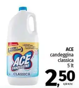 Pam ACE candeggina classica offerta