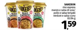 Pam SAIKEBON riso express manzo e salsa di soia offerta
