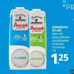 Pam GRANAROLO ACCADÌ latte uht senza lattosio parzialmente scremato /scremato offerta