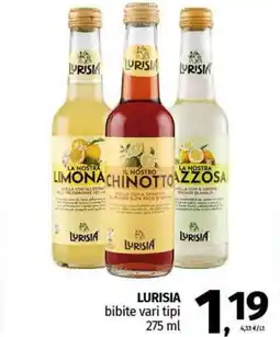 Pam LURISIA bibite vari tipi offerta