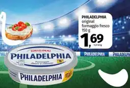 Pam PHILADELPHIA original formaggio fresco offerta