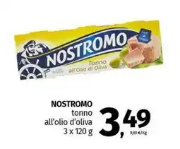 Pam NOSTROMO Tonno all'Olio di Oliva offerta