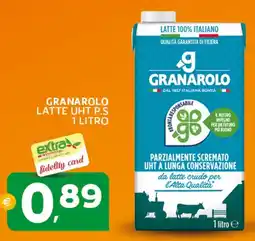 Extra Supermercati Granarolo latte UHT P.S offerta