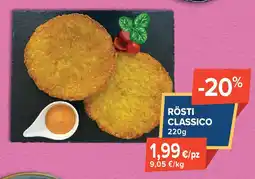 Sapore di Mare Rösti classico offerta