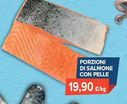 Sapore di Mare Porzioni di salmone con pelle offerta