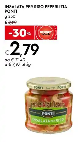 Bennet Insalata per riso peperlizia PONTI offerta