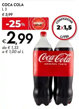 Bennet Coca cola offerta