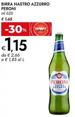 Bennet Birra nastro azzurro PERONI offerta