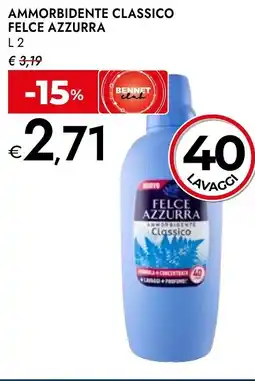 Bennet Ammorbidente classico FELCE AZZURRA offerta