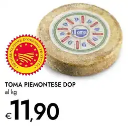 Bennet Toma piemontese DOP offerta