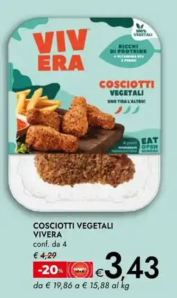 Bennet Cosciotti vegetali VIVERA offerta