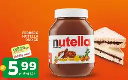 Extra Supermercati Ferrero NUTELLA offerta