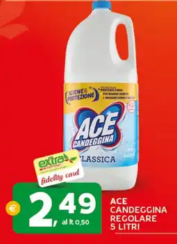 Extra Supermercati Ace candeggina regolare offerta