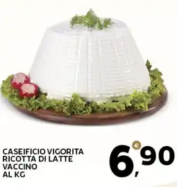 Extra Supermercati Caseificio vigorita ricotta di latte vaccino offerta